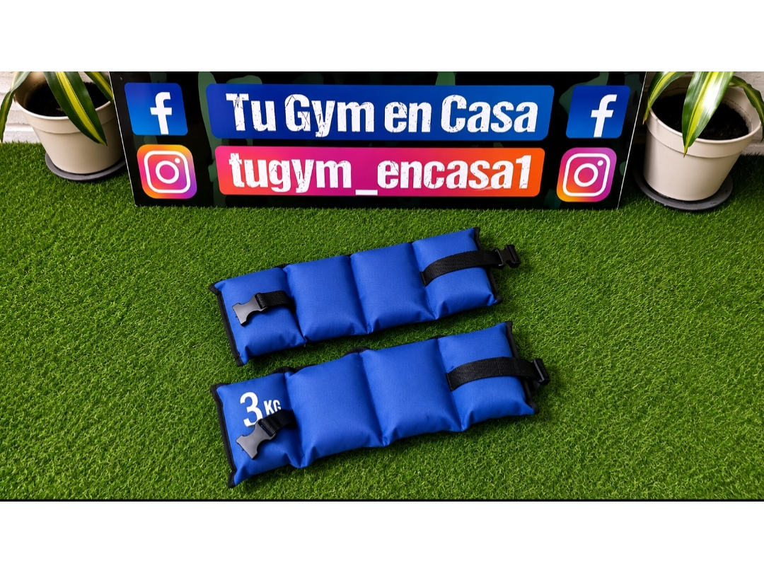 Par de tobilleras 3kg