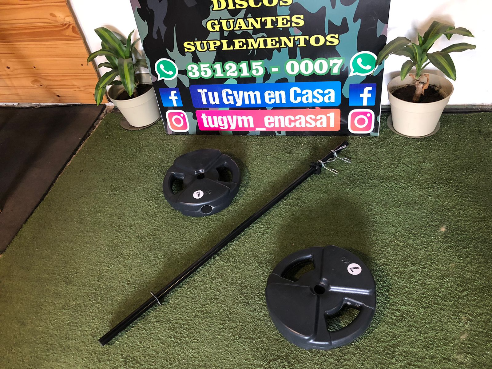 Kit body 14kg (discos Agarre)