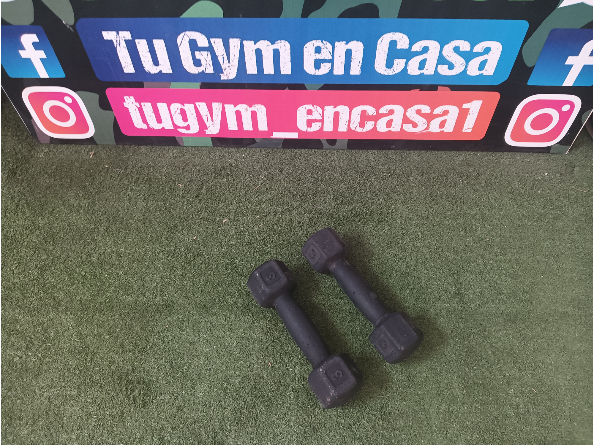 Par de 3kg premium