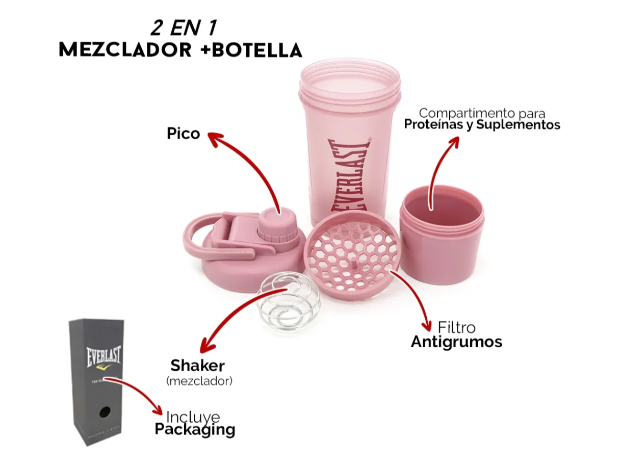 Shaker EVERLAST 500ml (botella)