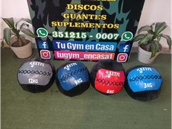 4 medicine ball lona (3, 6, 9 y 12)