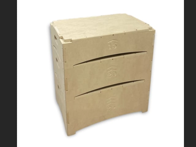 3 Steps encastrable MDF (pedído)