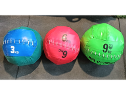 3 Medball ECO 3, 6, y 9kg