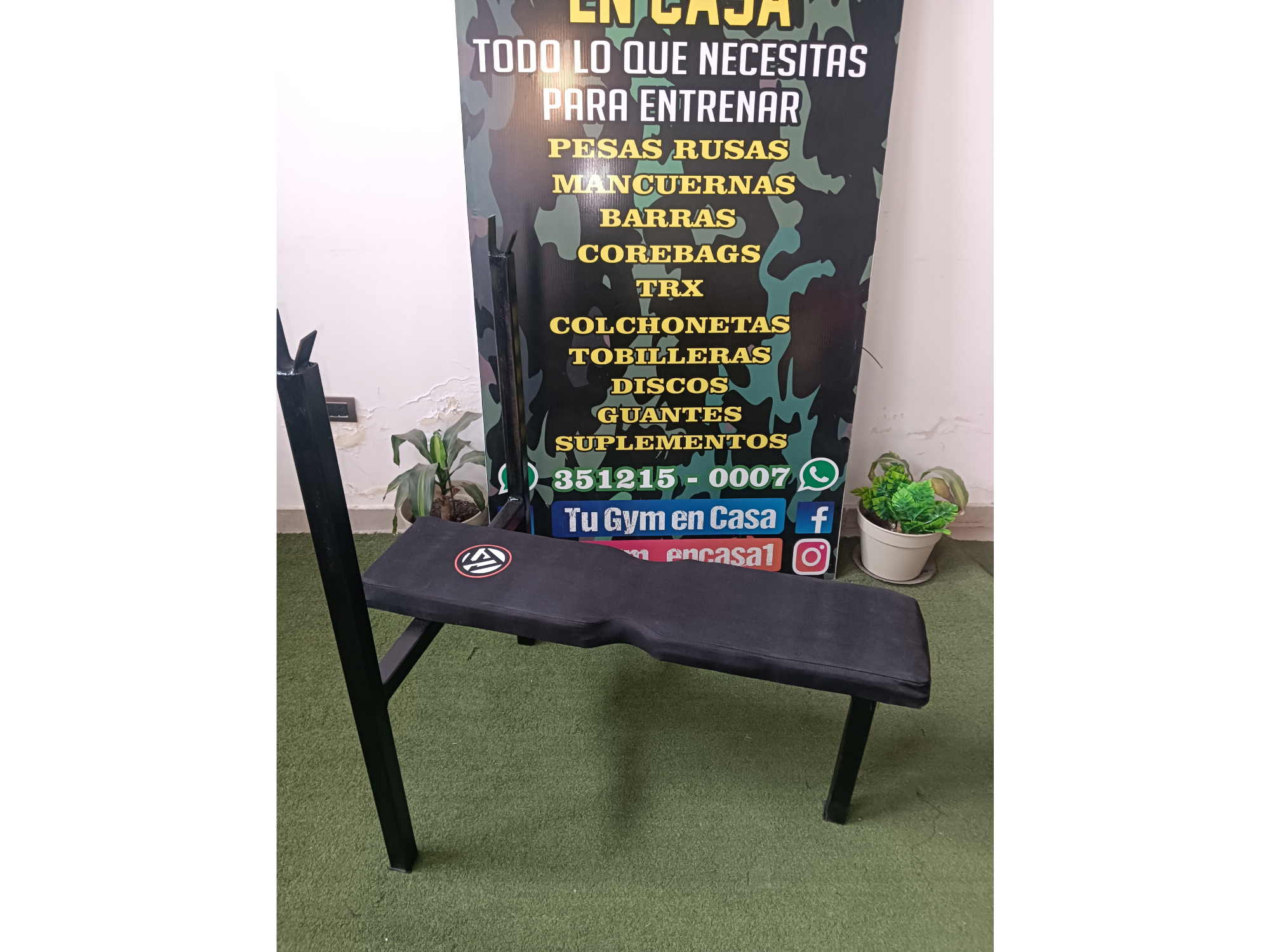Press plano (hasta 120kg) a pedido