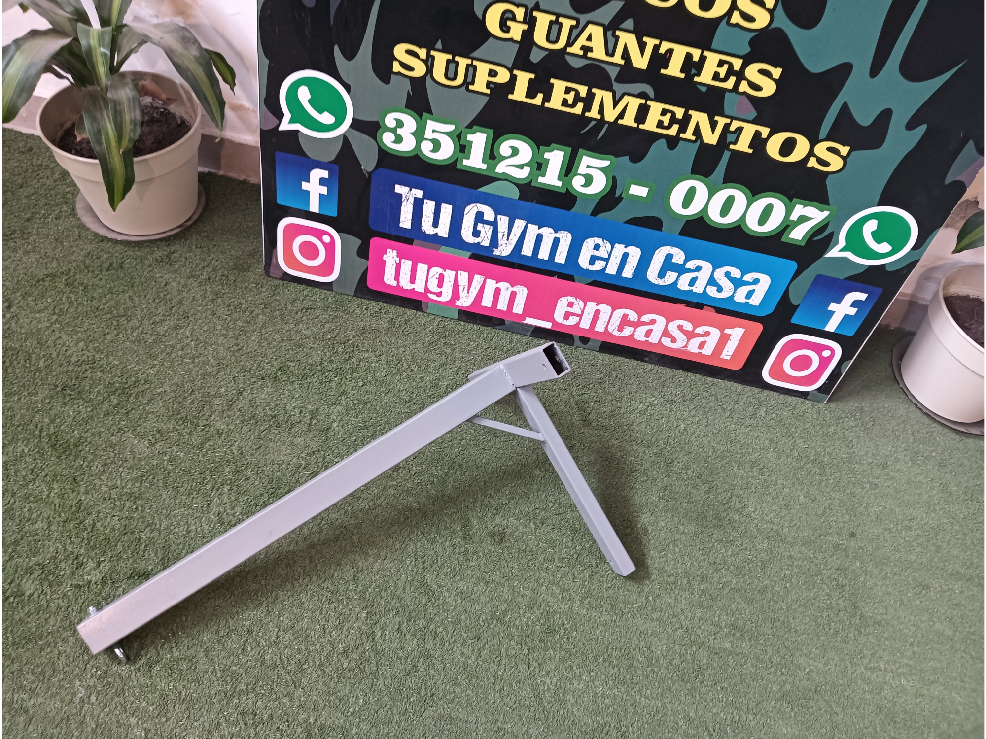 SOPORTE PARED BOLSA/TRX reforzado