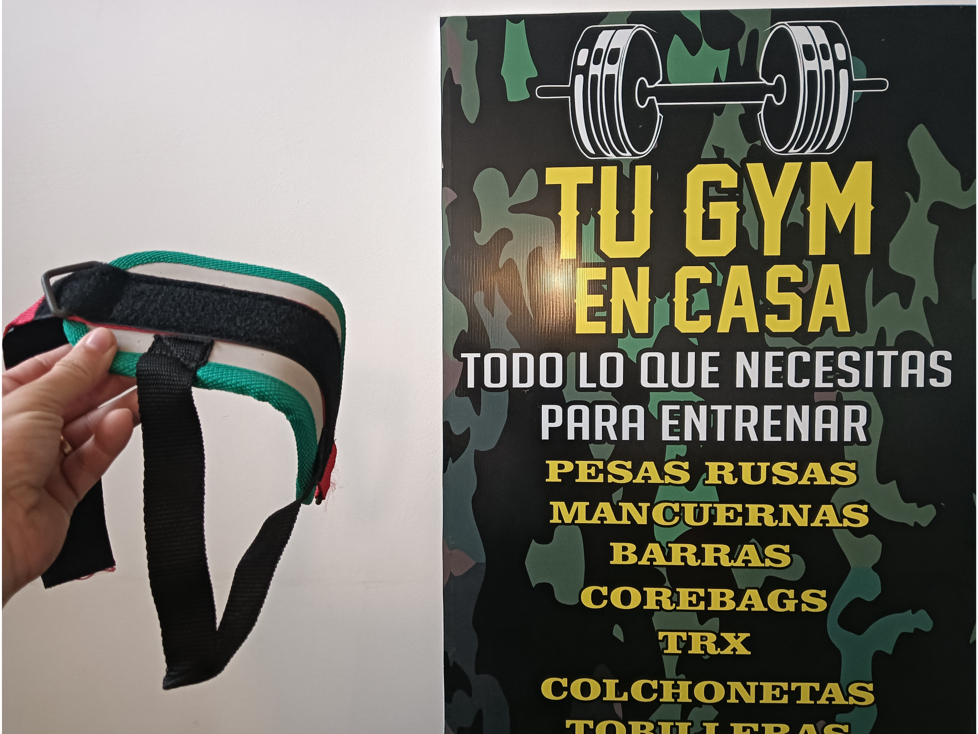 TOBILLERA PARA POLEA (goma Eva)