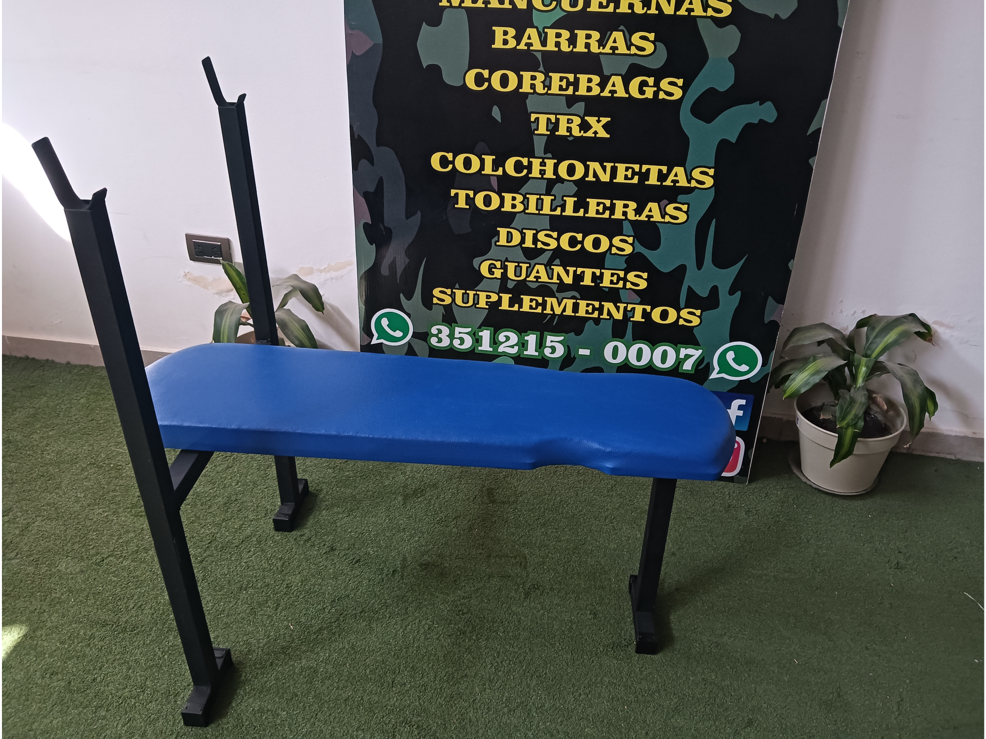 Press plano (hasta 120kg)