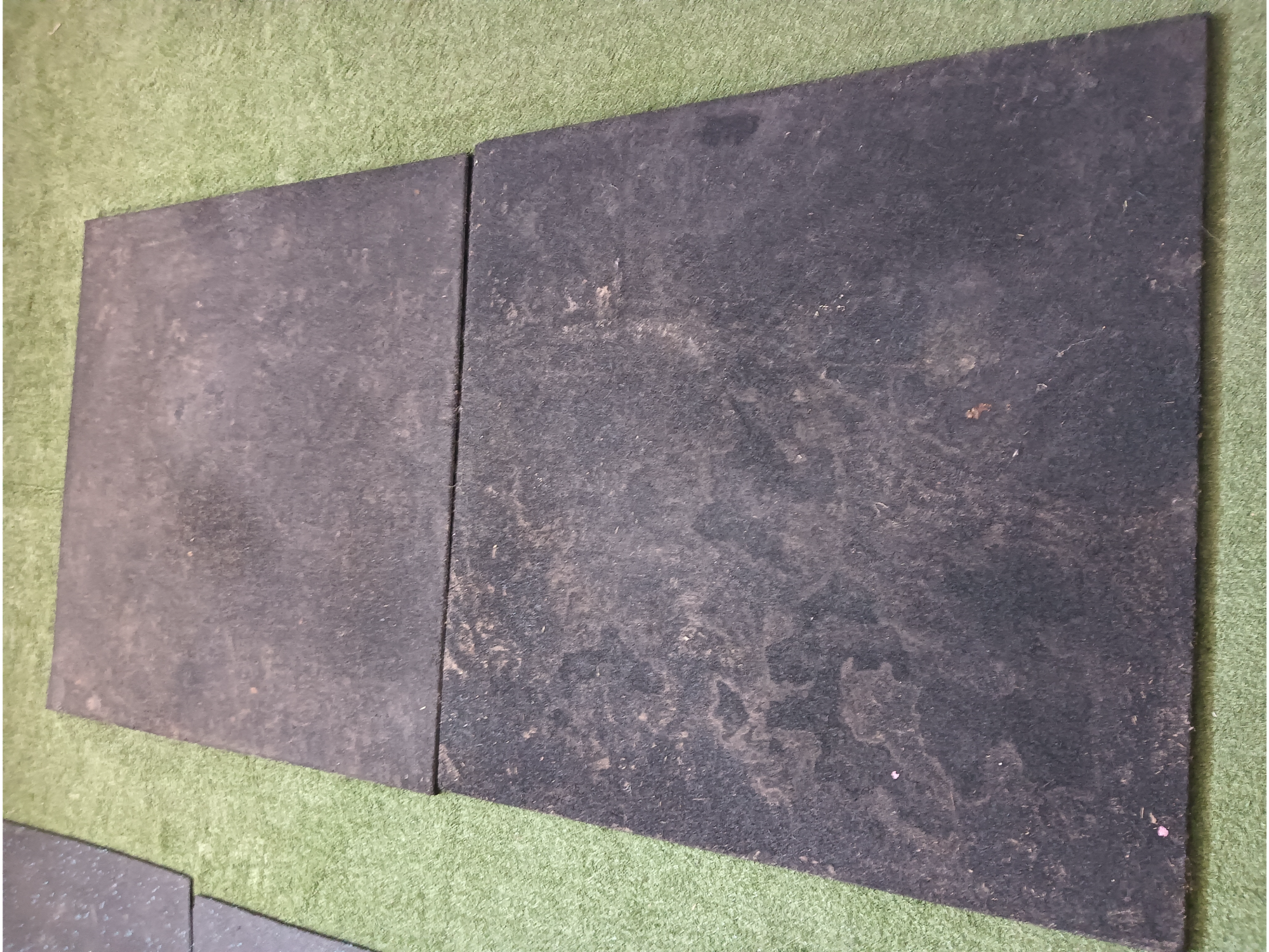 2 pisos de 20mm caucho (usados)