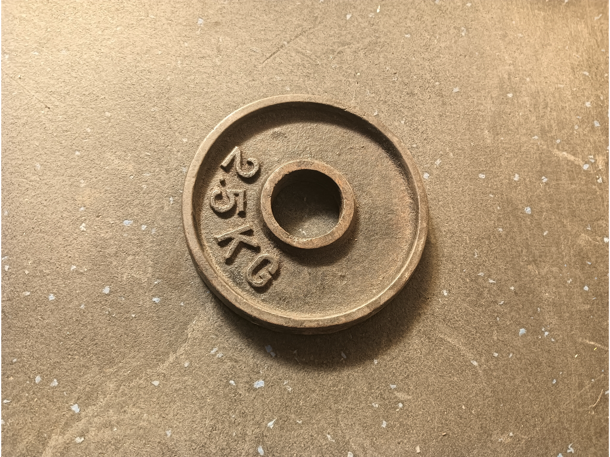 Disco de 2.5kg olímpico