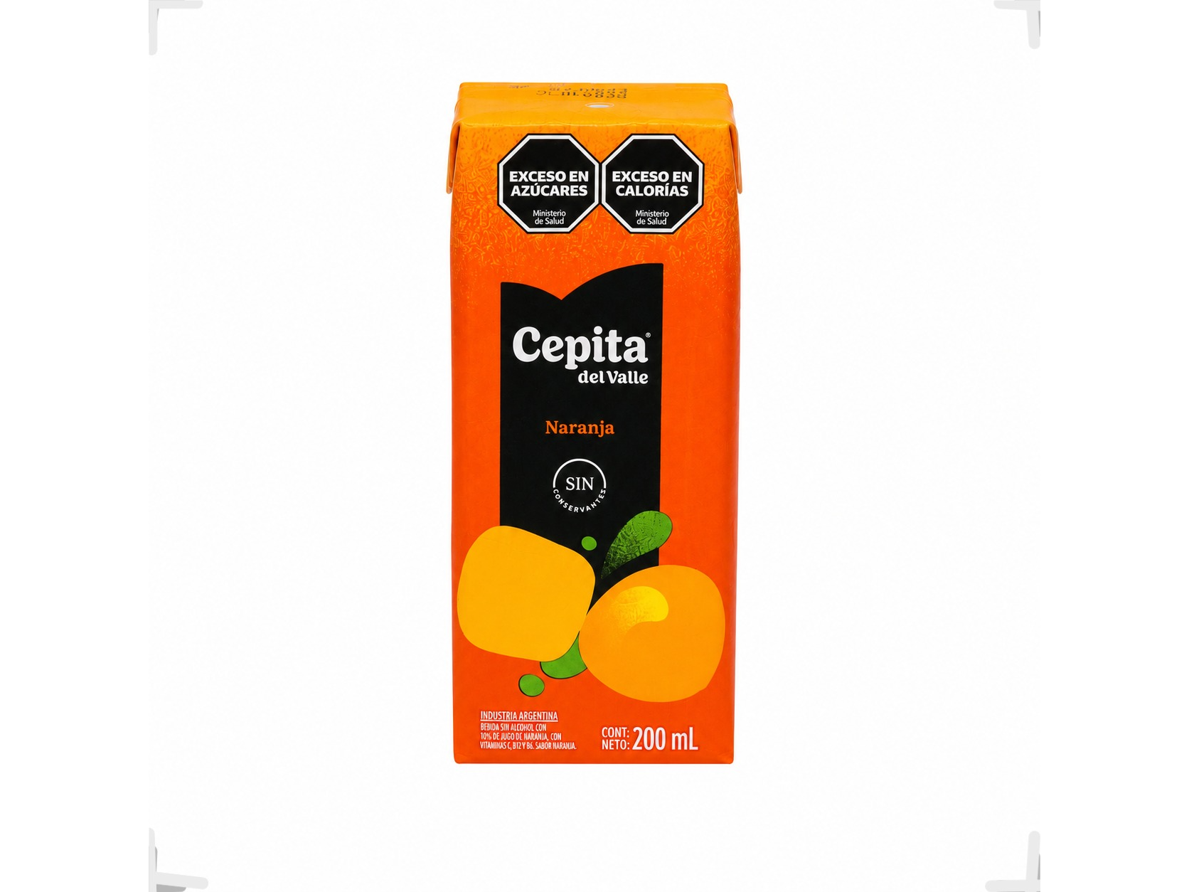 Jugo Cepita Del Valle Naranja 200 ml