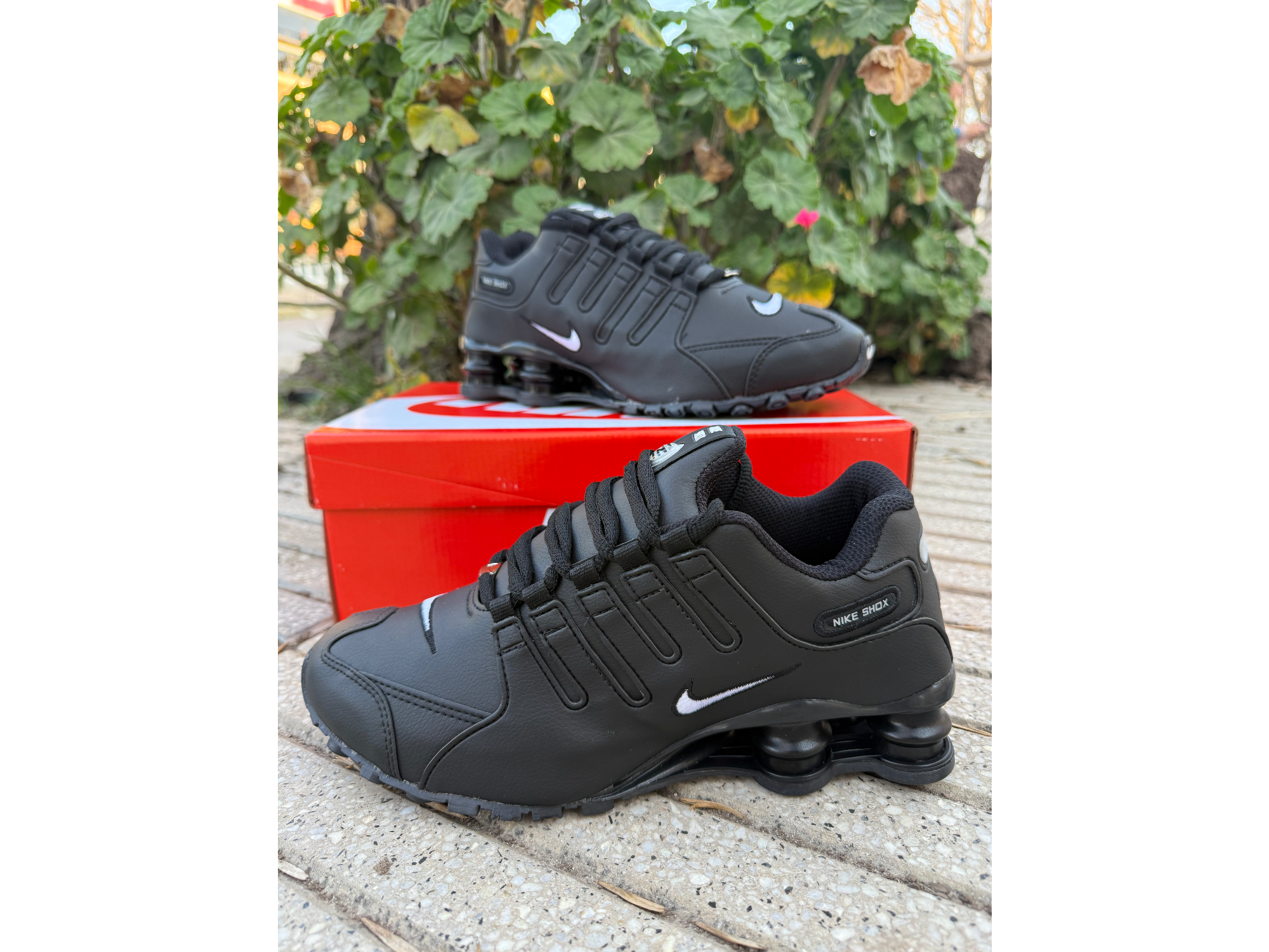 Nike shox negras