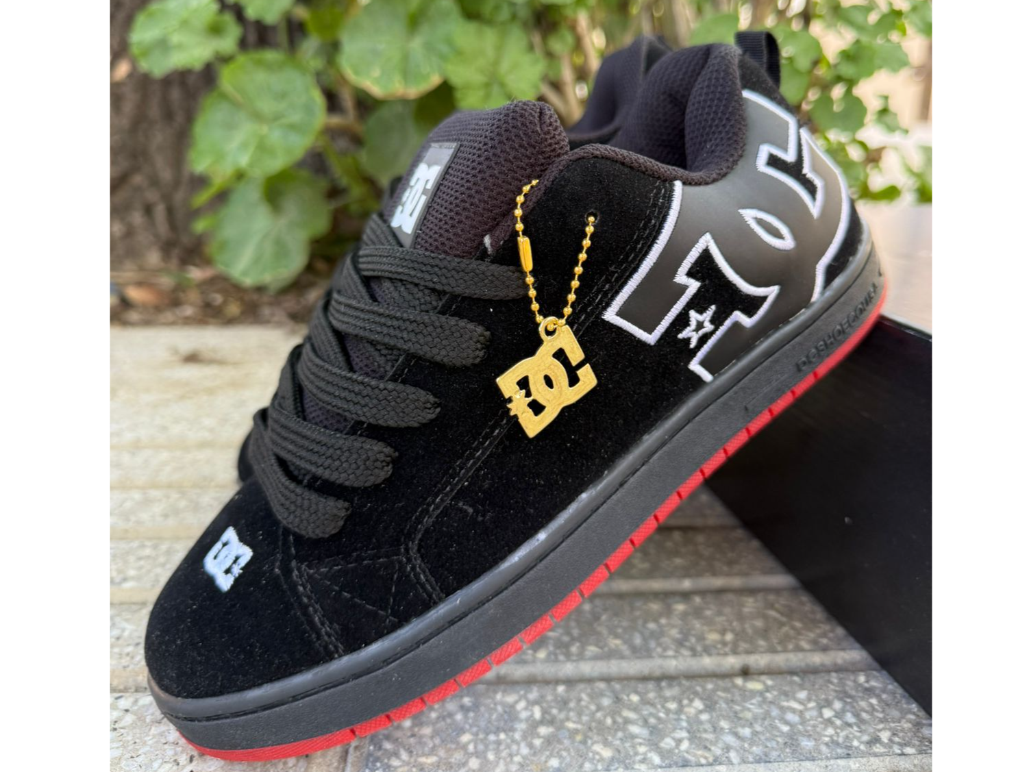 🔴 DC Shoes Suela Roja
