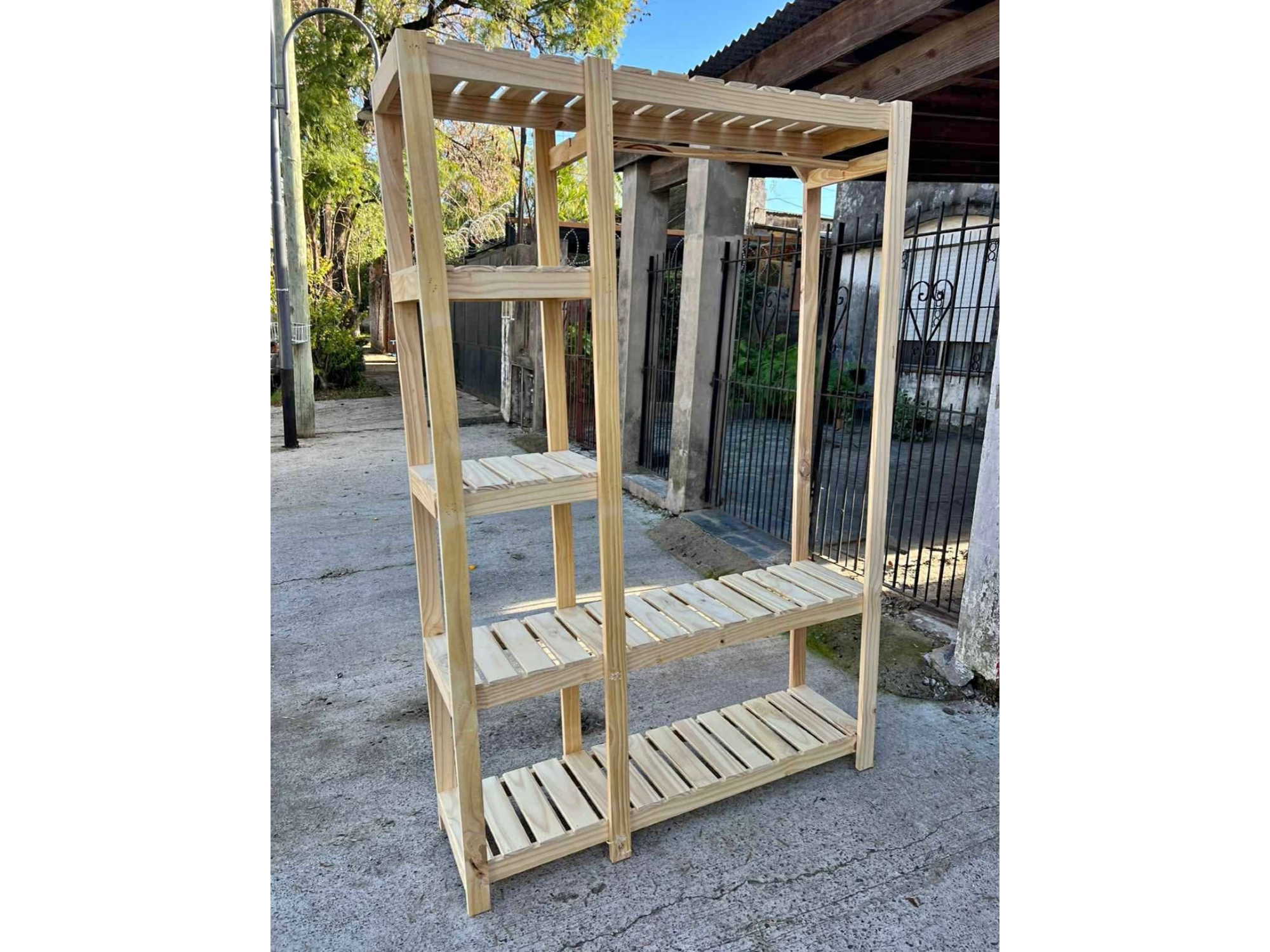 Vestidor Eco c/ perchero 120cm