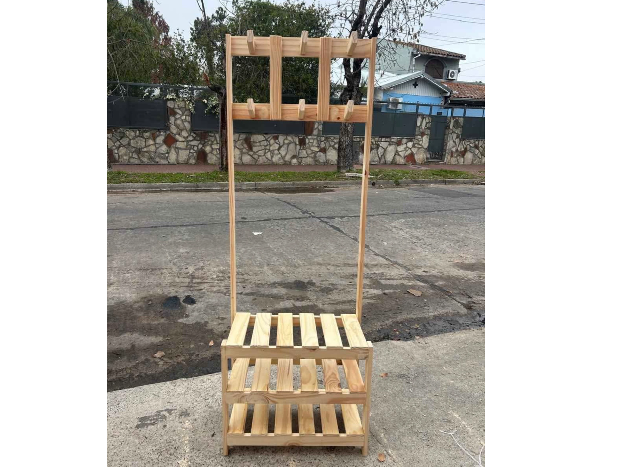 Perchero Recibidor Nordico 60cm