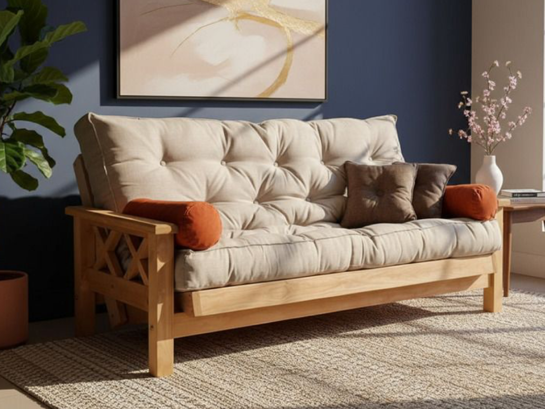 Futon reclinable 3 cuerpos