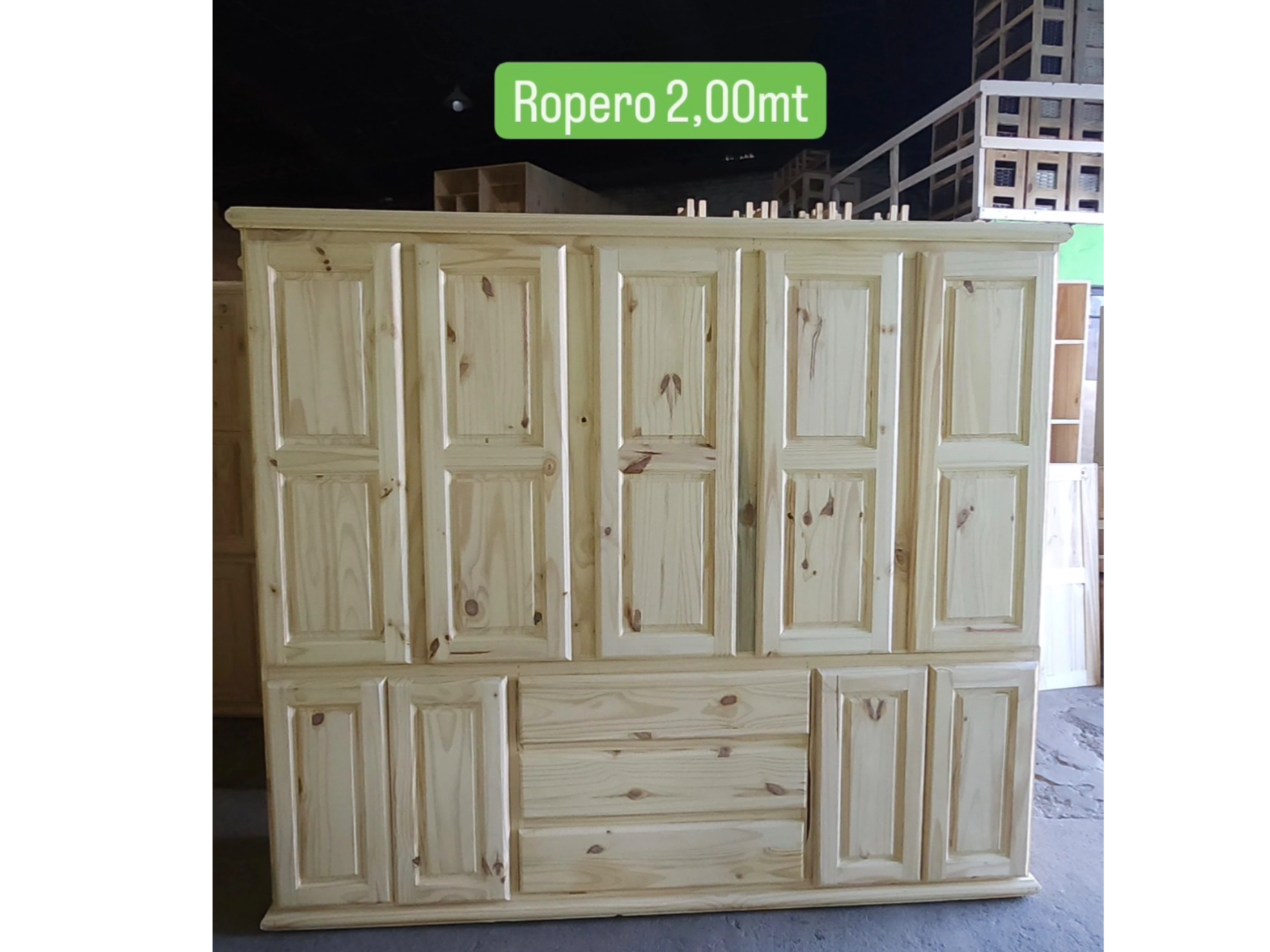 Ropero Clásico 200cm