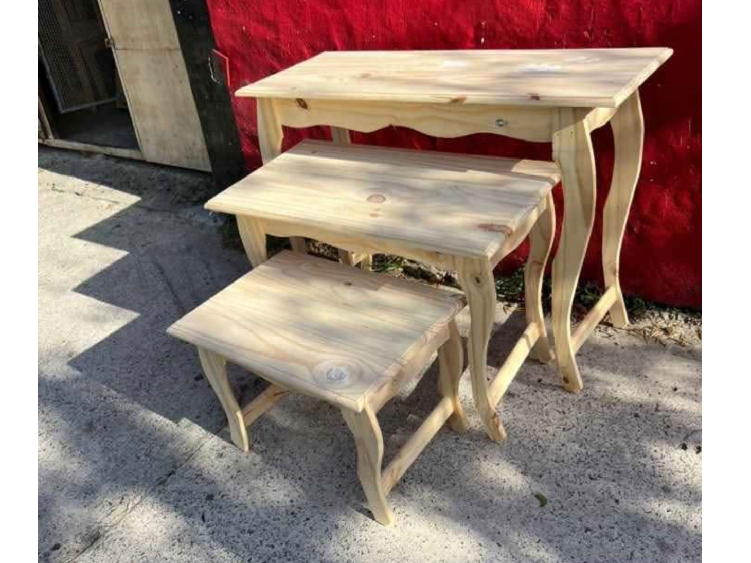 Juego Mesas Candy Bar x3