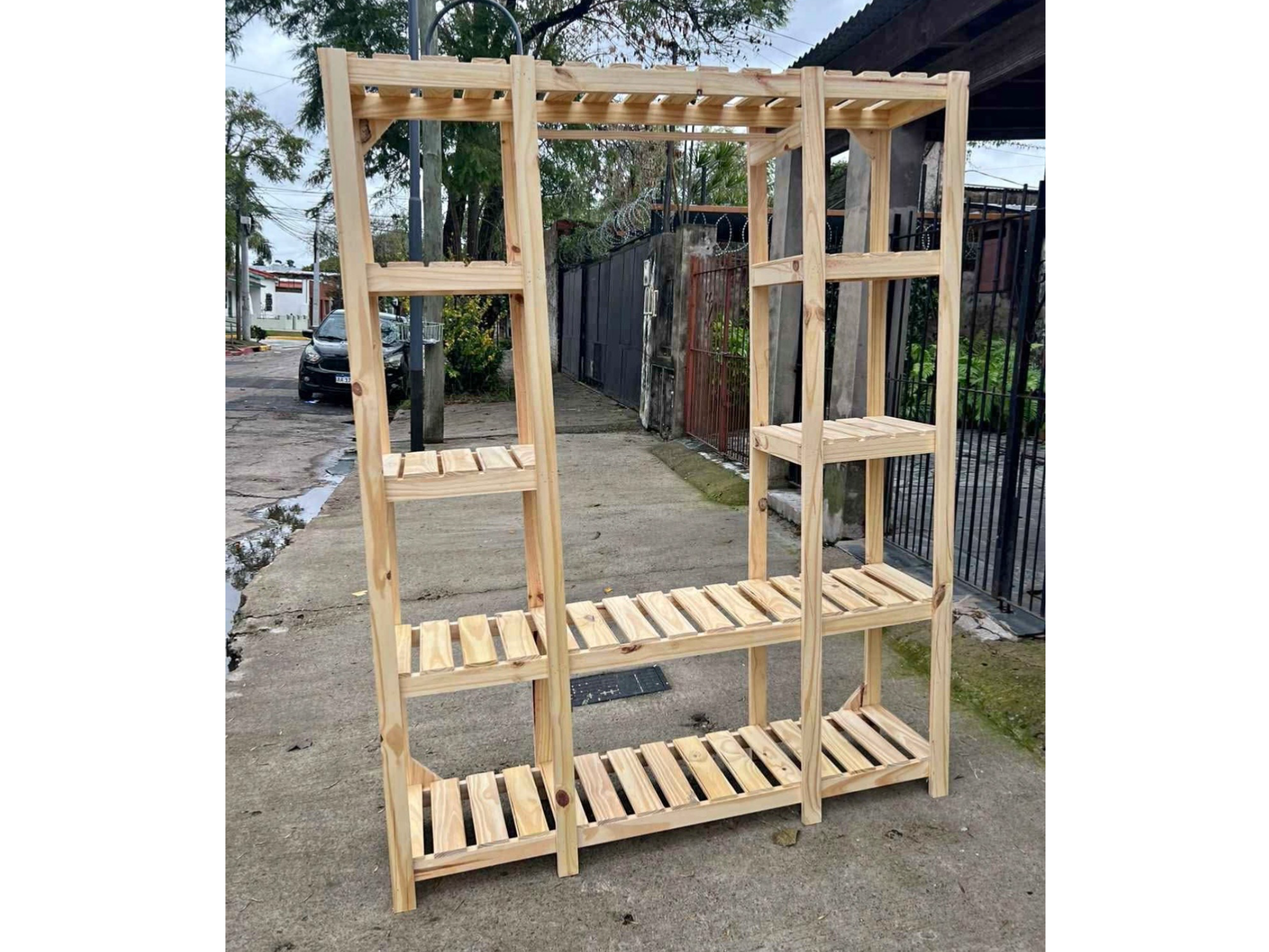 Vestidor Eco c/ perchero 140cm