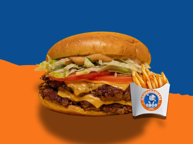 Grand Tasty TRIPLE (con papas)