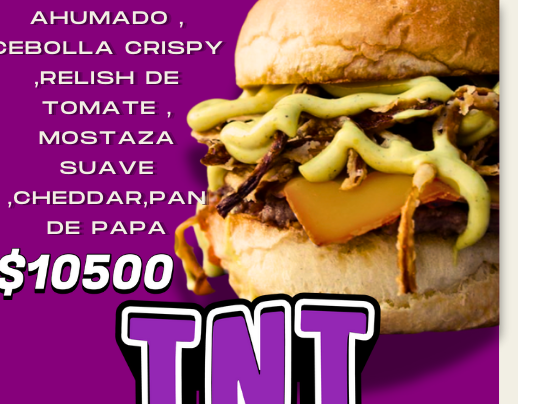 TNT  DOBLE (con papas)