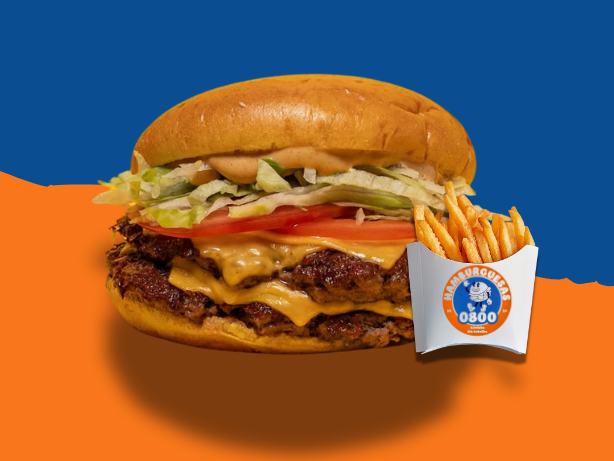 Tasty DOBLE (con papas)