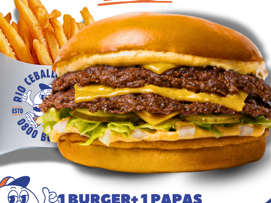 Big Mac DOBLE (CON PAPAS)