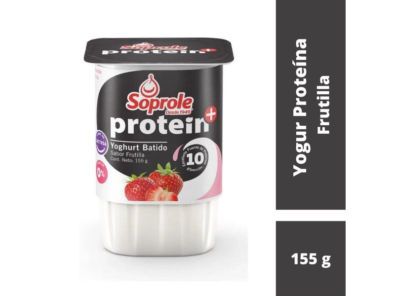 Protein batido frutilla