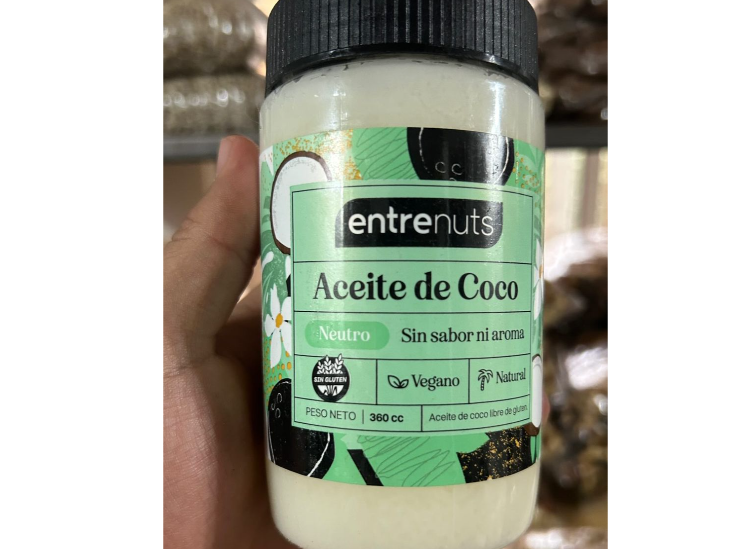 Aceite coco neutro