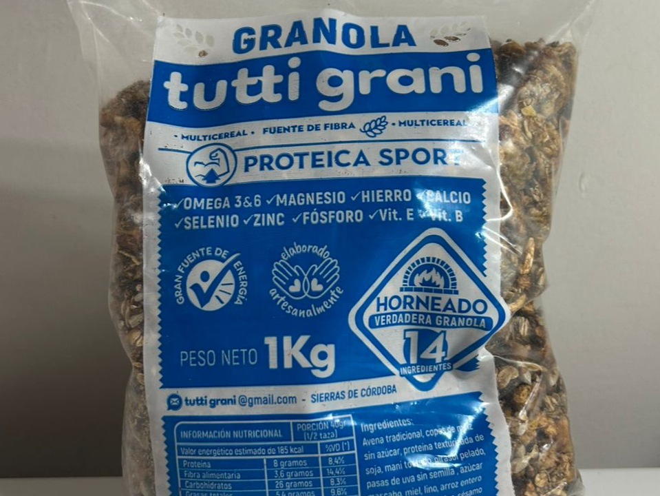 Granola proteica