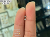 Labret diseño estrella dorado