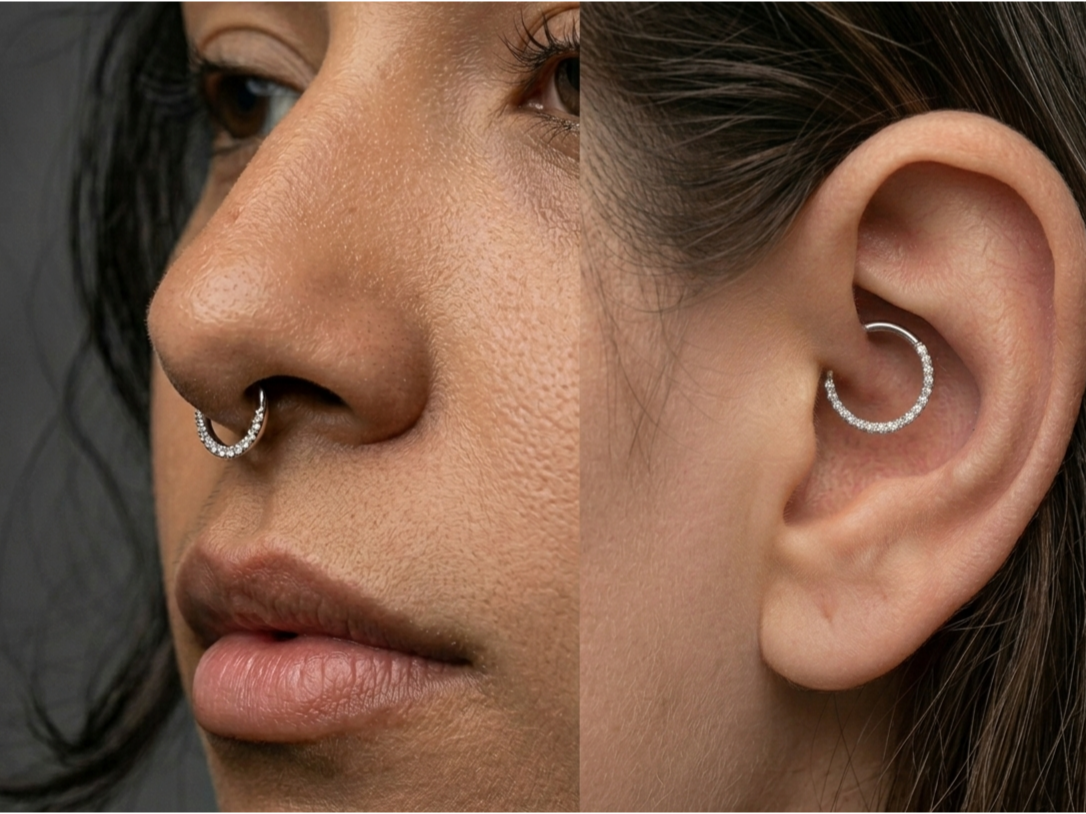 Piercing Septum y Daith