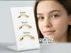 Piercing dorado con punta
