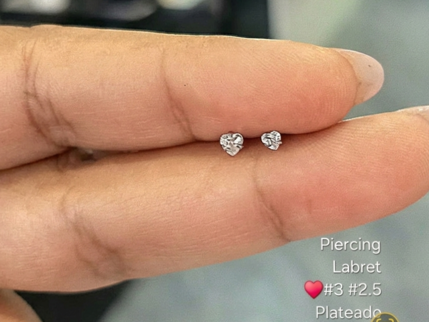 Labret corazón