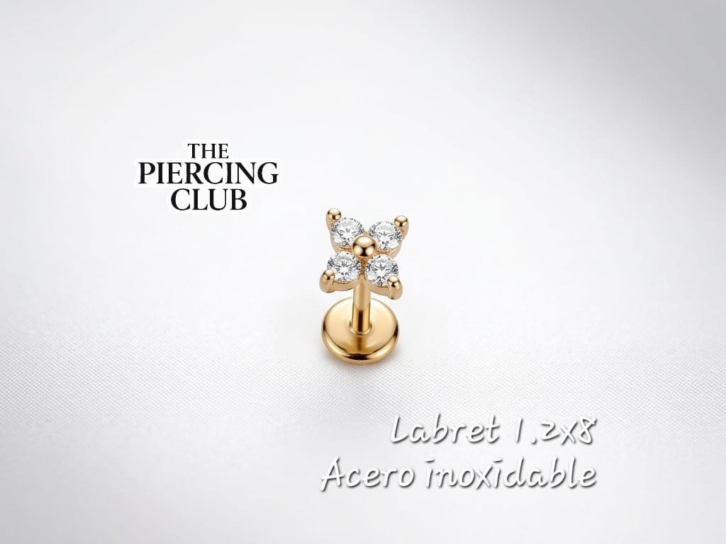 Labret de 4P dorado NUEVO INGRESO