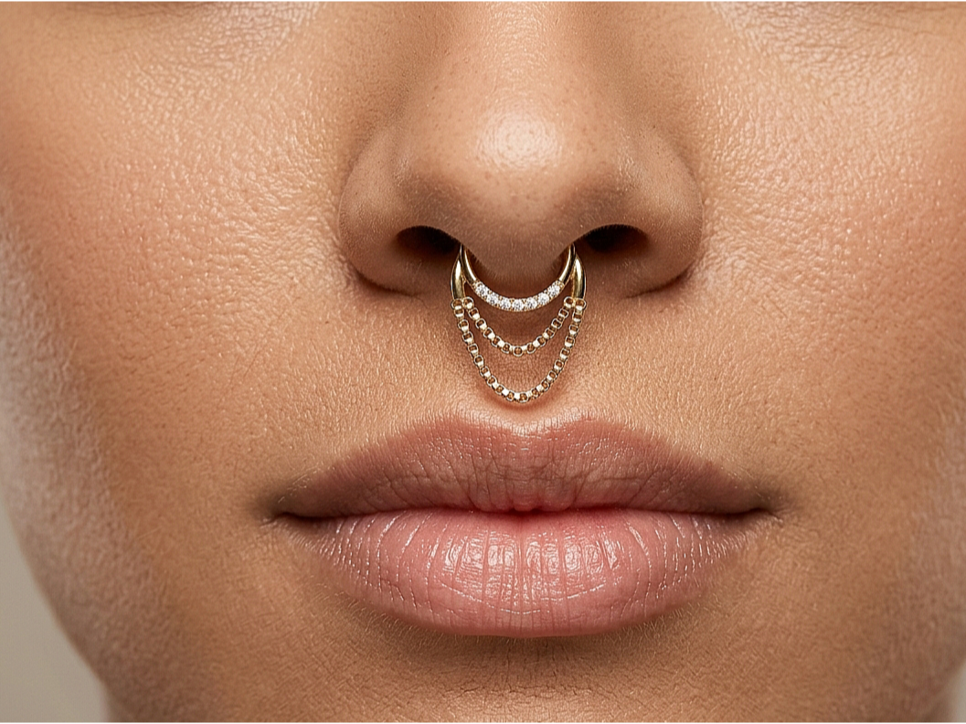 Piercing septum