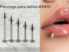 Piercing basico para labio con punta