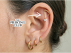 Piercing para Zona Helix o Flat