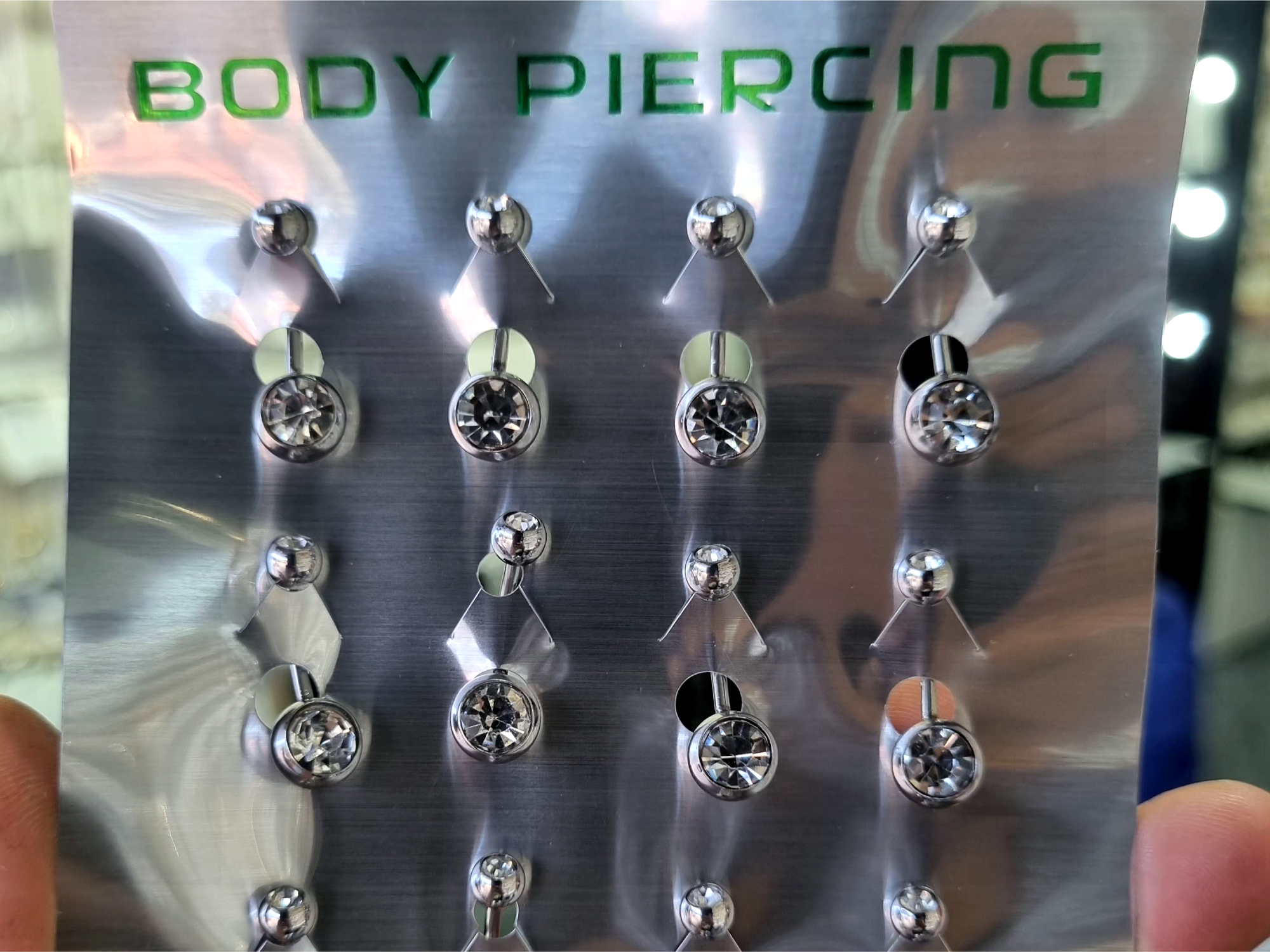 Piercing ombligo