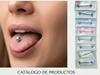 Piercing para lengua de barra de color