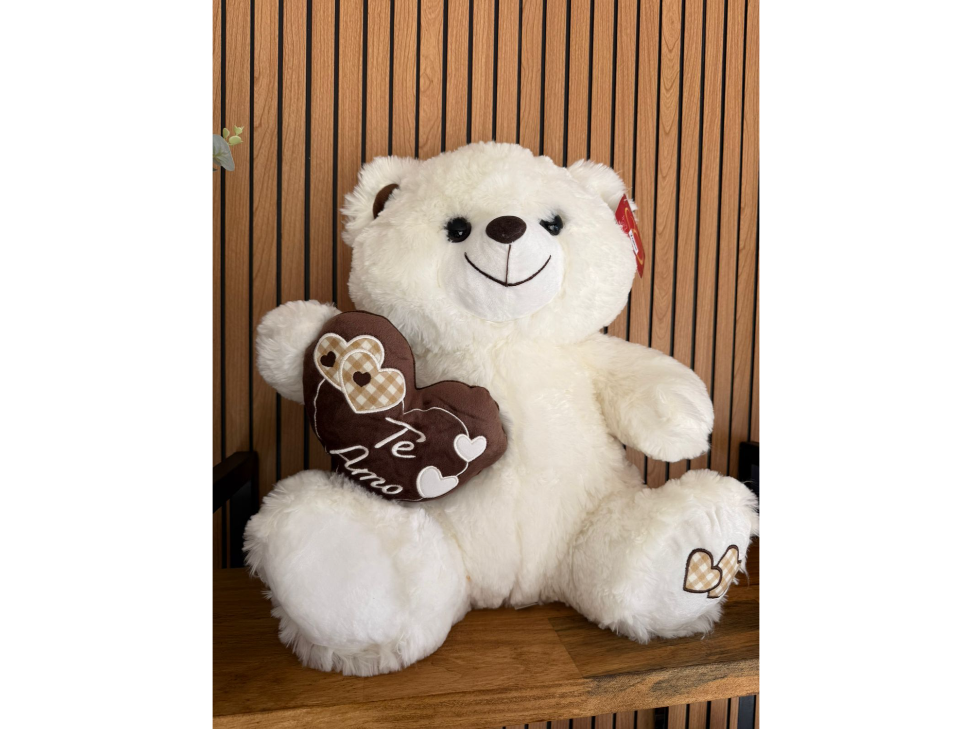 Oso blanco "Te amo" 🤎