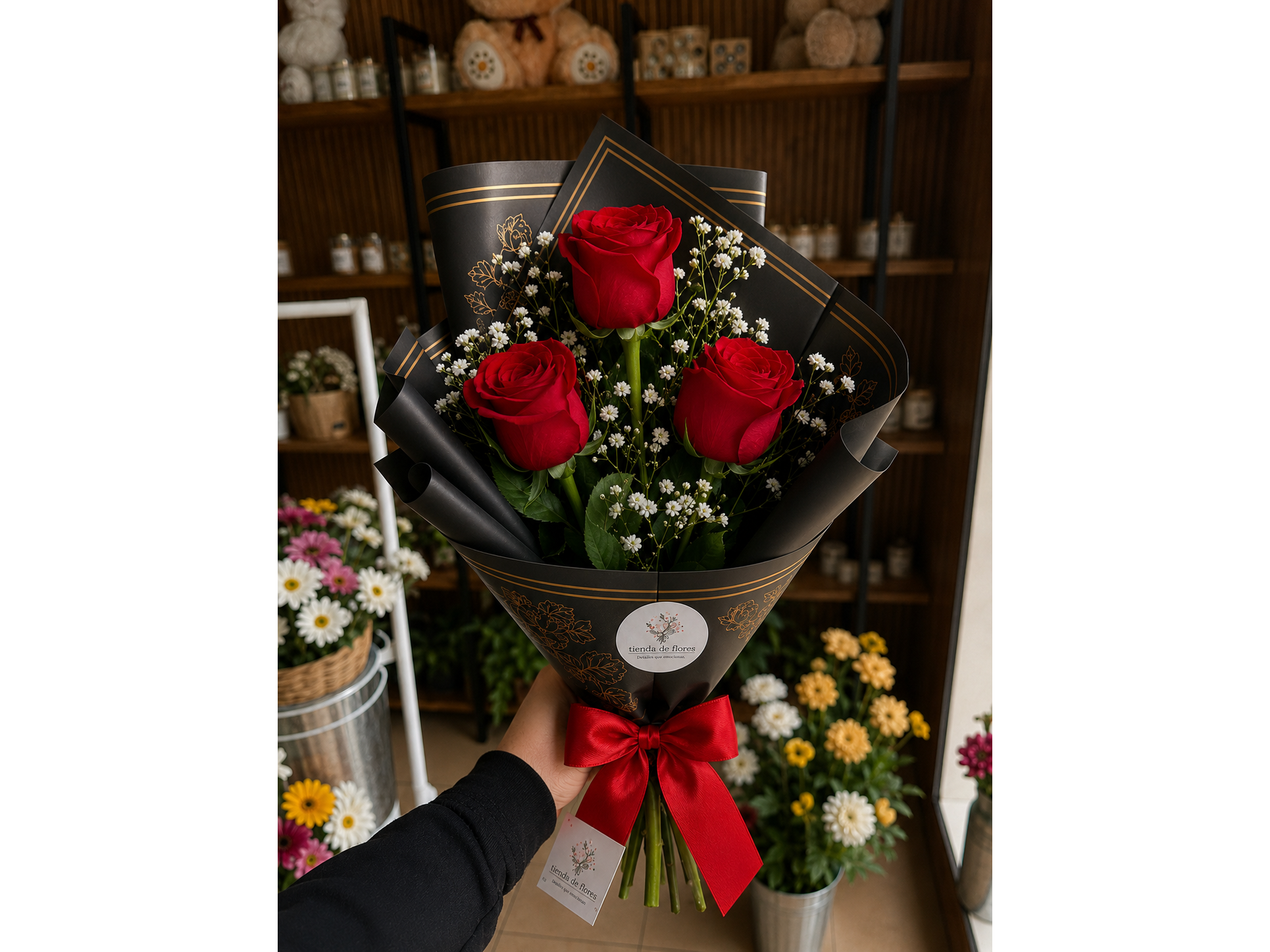 Ramo rosas rojas 🌹
