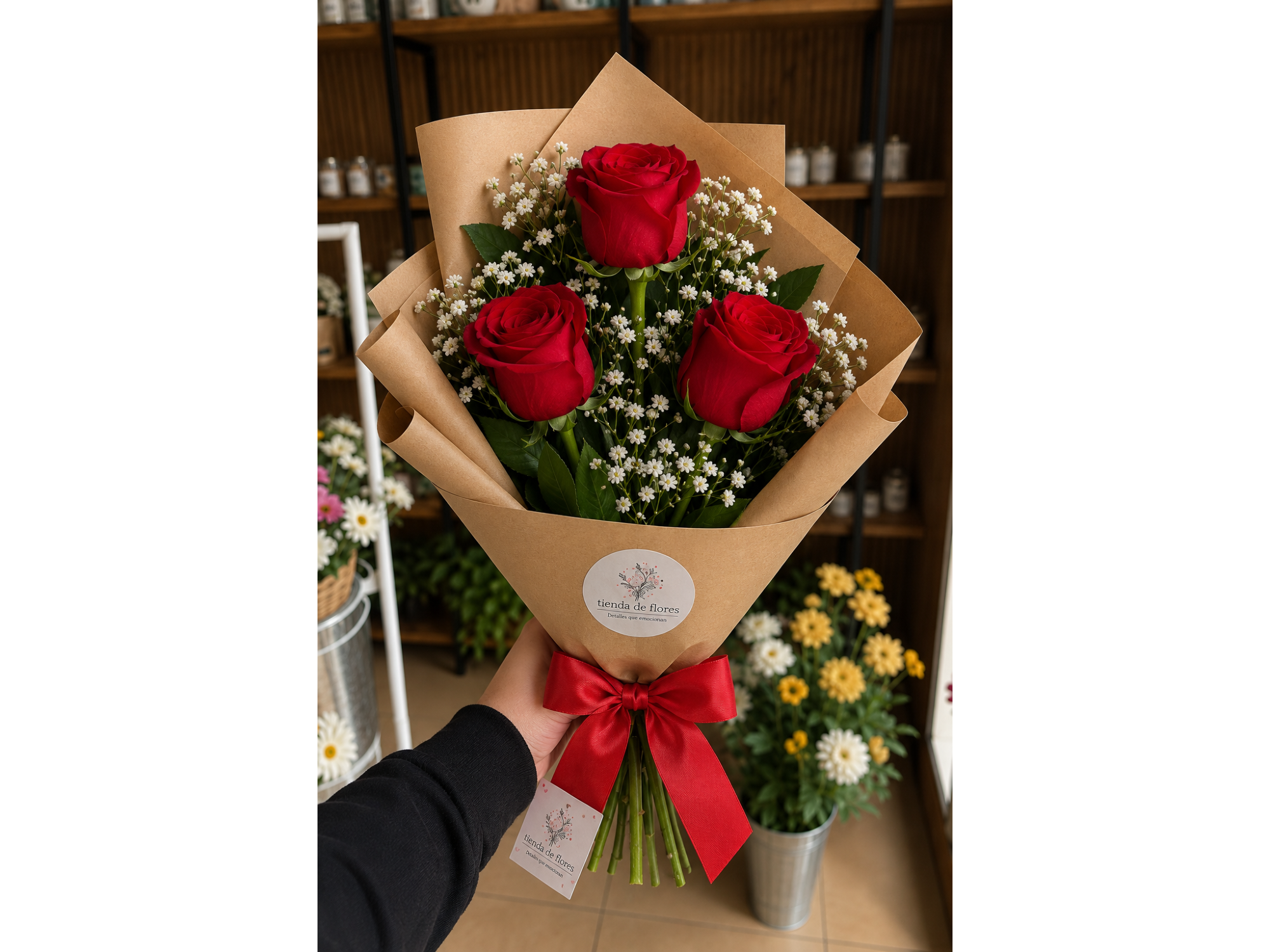Ramo rosas rojas 🌹
