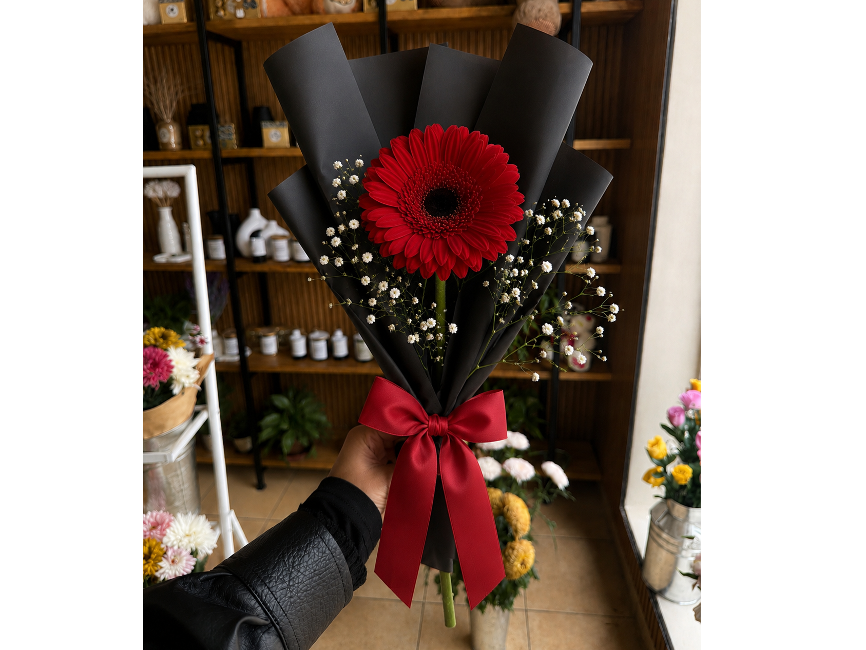 Gerbera roja ❤️