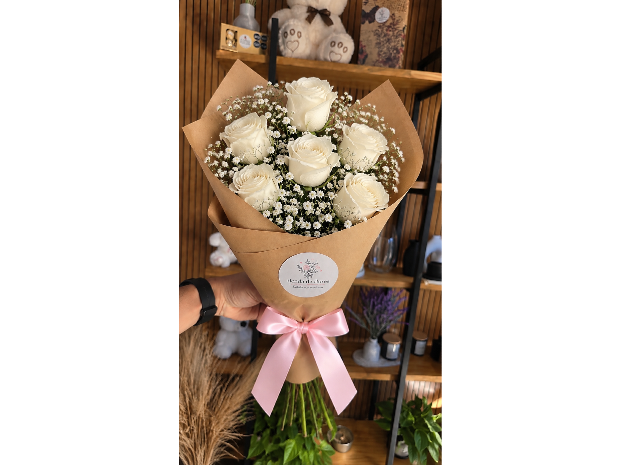 Ramo rosas blancas 🤍