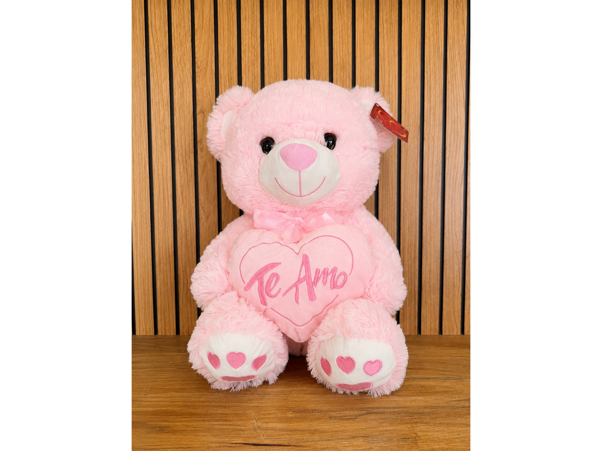 Oso peluche rosa 💗