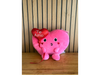 Peluche rosa corazón rojo "Te amo" 💞