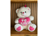 Oso blanco "Te amo" 💞
