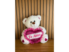 Oso blanco "Te amo" 💞