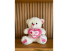 Oso blanco "Te amo"💞