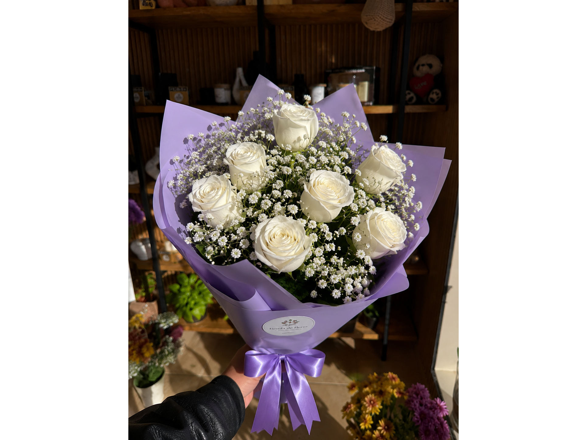 Ramo rosas blancas 🤍